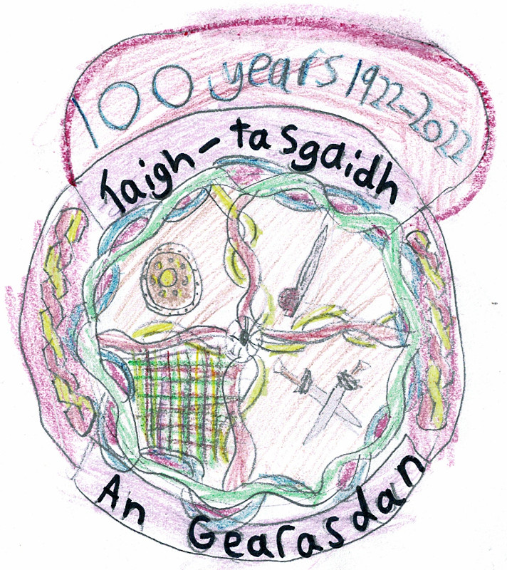 Winning entry of the Design a Centenary Logo competition
