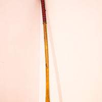 Shinty stick and ball