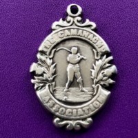 Camanachd Cup shinty medal