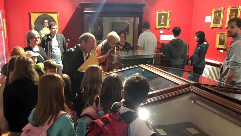 Visitors in West Highland Museum